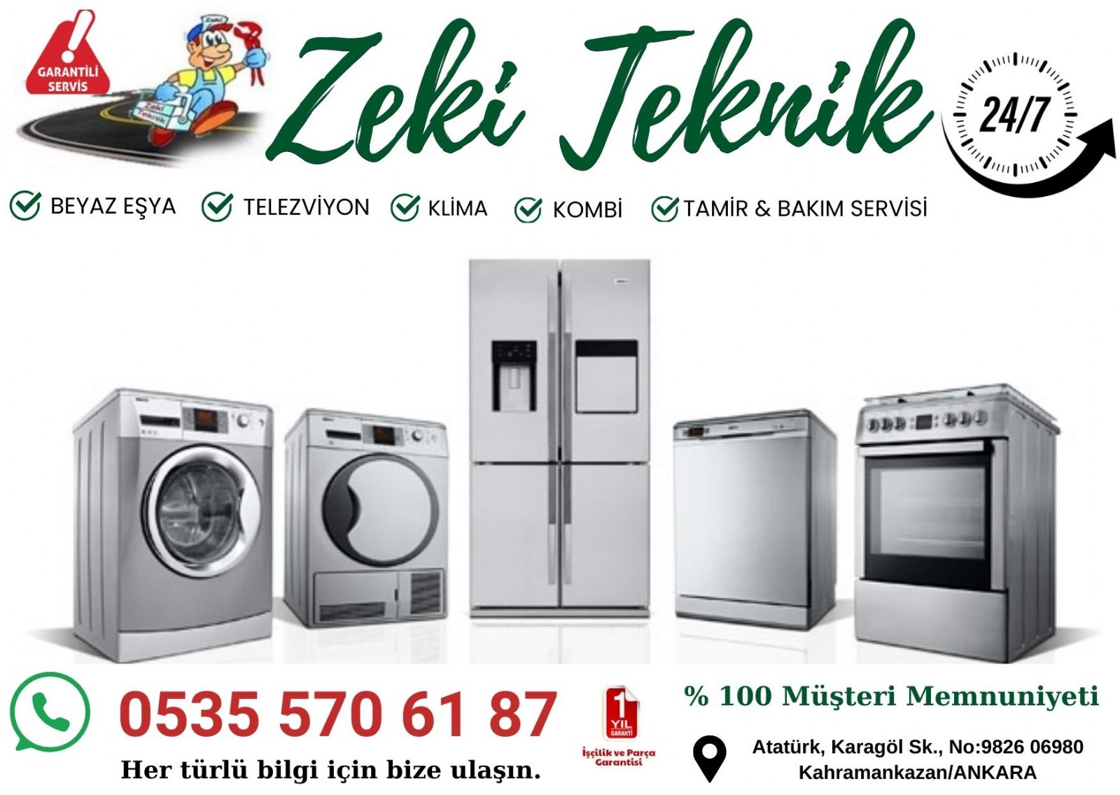 Kahramankazan Beko Servisi